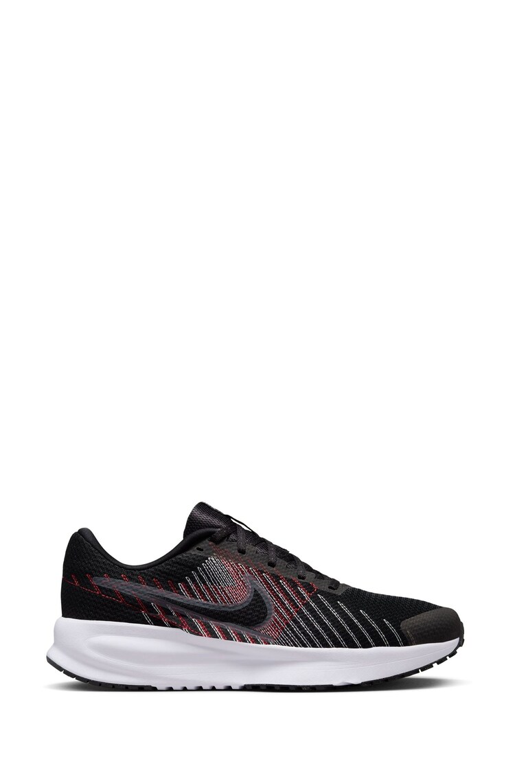 Nike White/Black Run Defy Road Running Trainers - Image 1 of 1