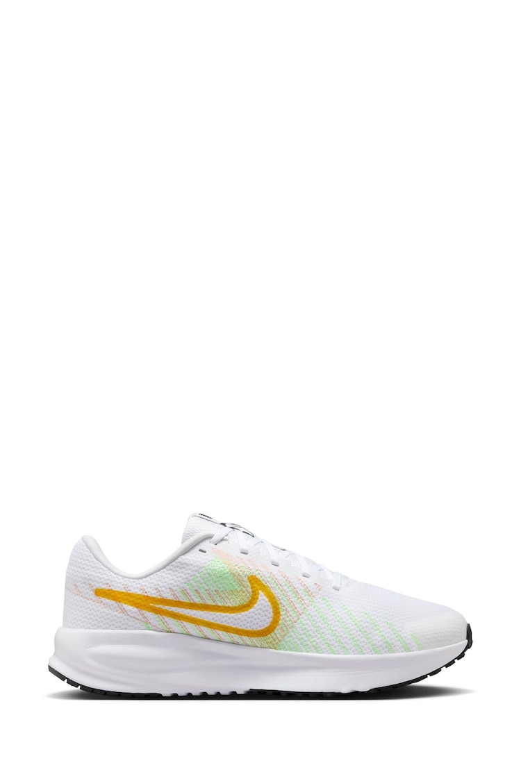 Nike Yellow/White Run Defy Road Running Trainers - Image 1 of 1