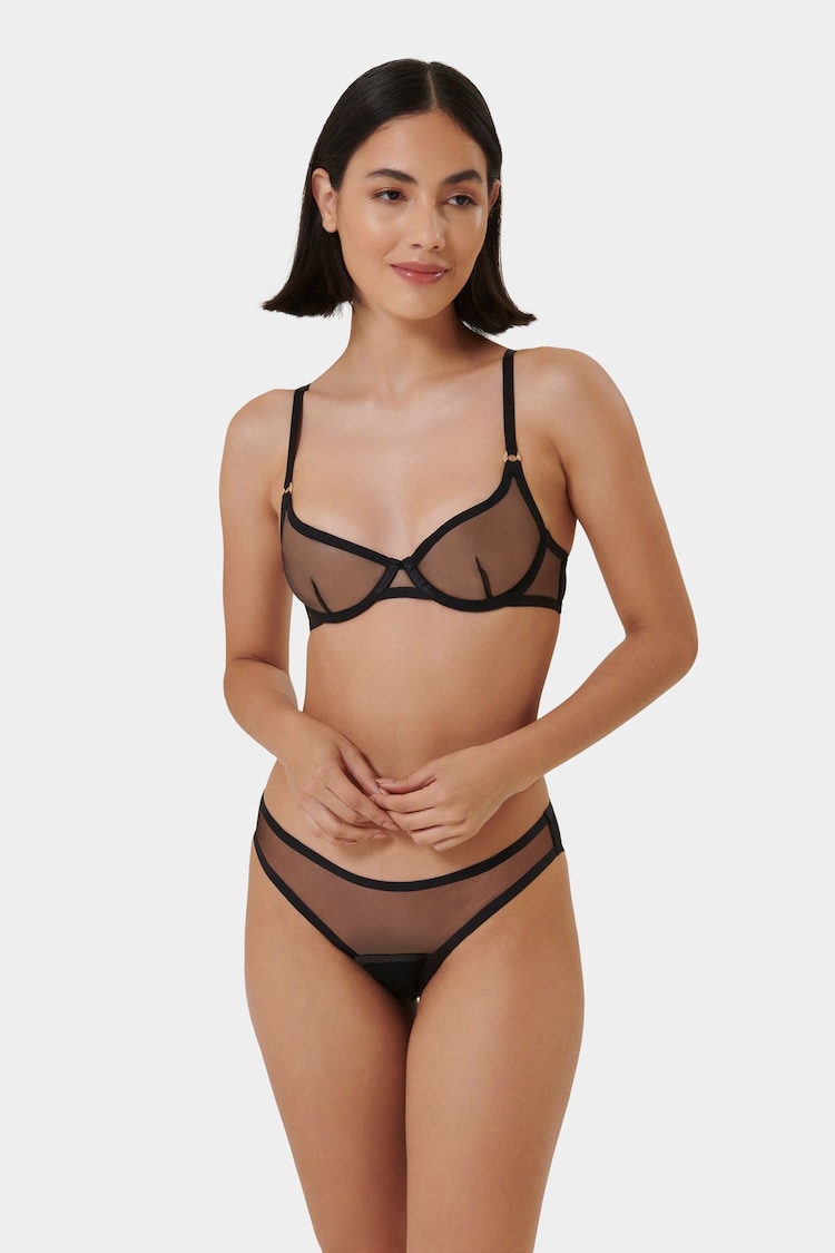 Negro - Bluebella Naomi Briefs 2 pack - Imagen 1 de 1