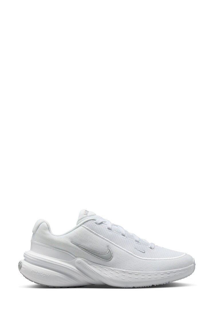 Nike White Grey Uplift SC Trainers - Image 1 of 1