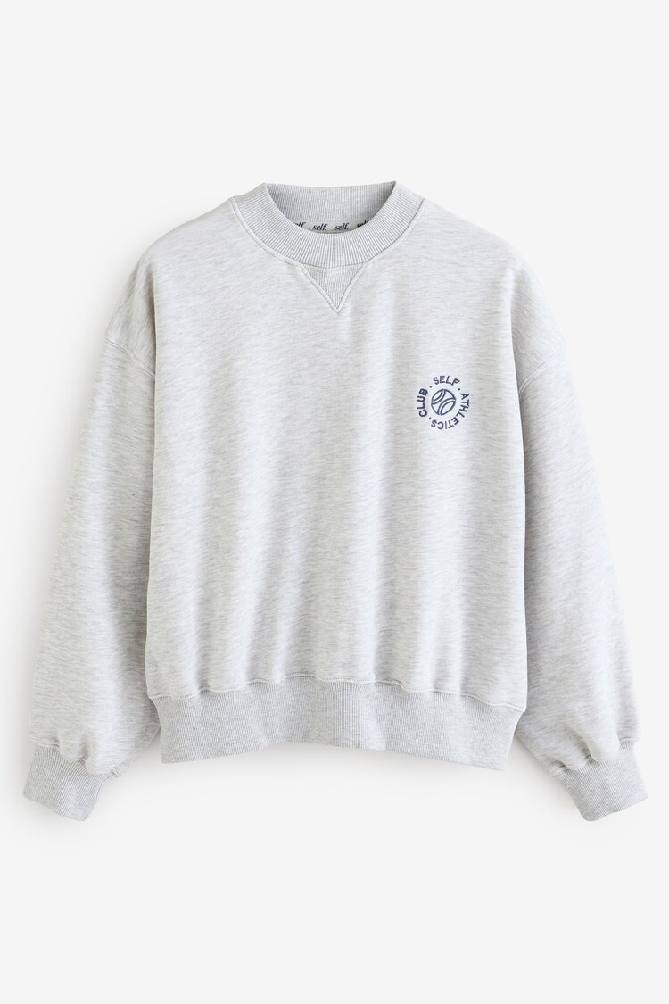 self. Grey Lightweight Sweatshirt - Image 1 of 1