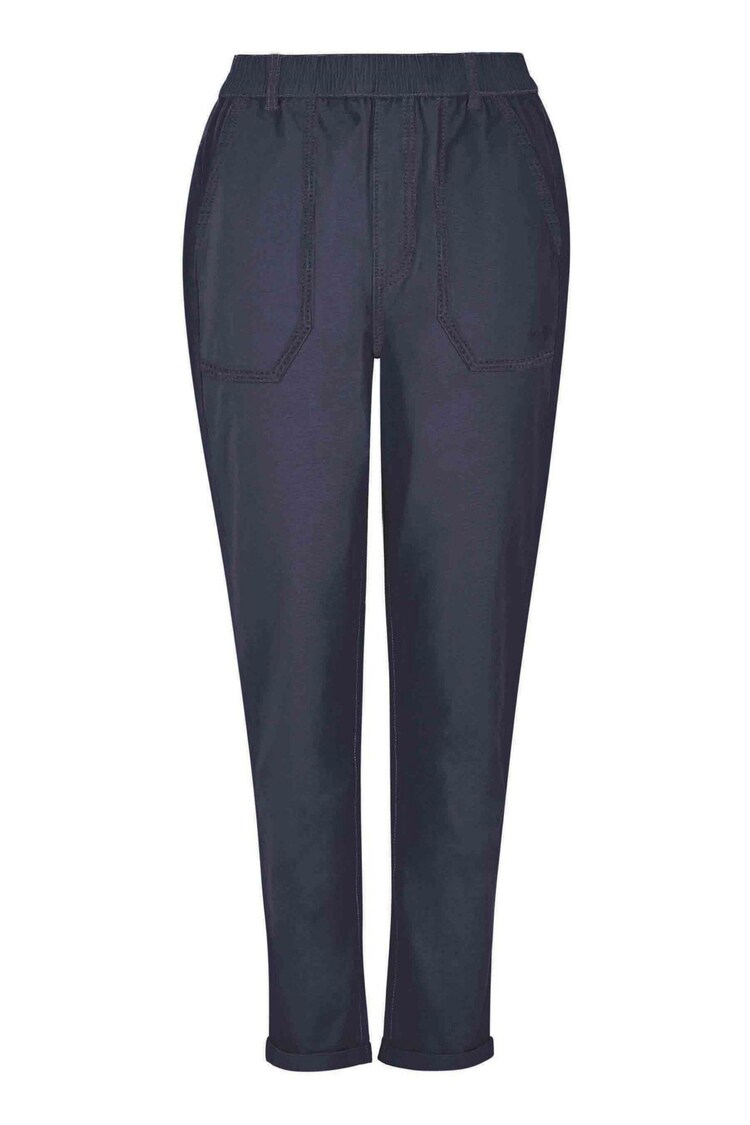 Weird Fish Blue Malorri Trousers - Image 1 of 1