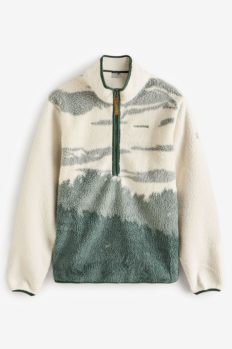 Craghoppers Green National Trust Hathers Quarter Zip Fleece - Image 1 of 1