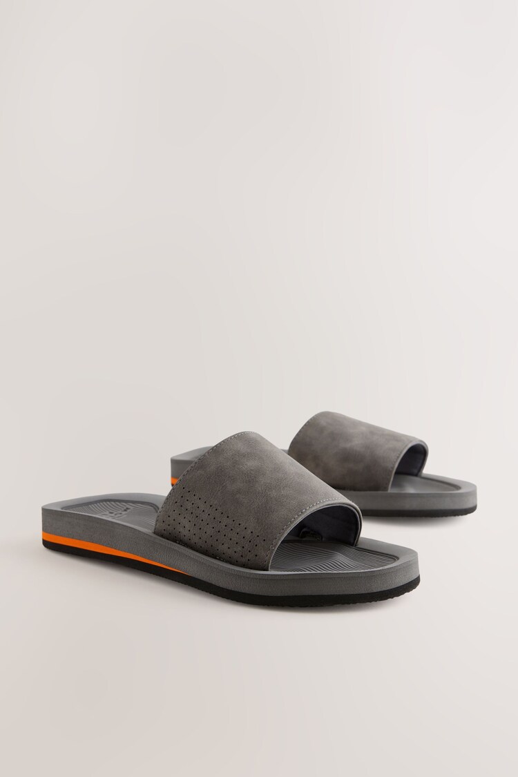Gris - Chanclas de Flex Motion - Imagen 1 de 1
