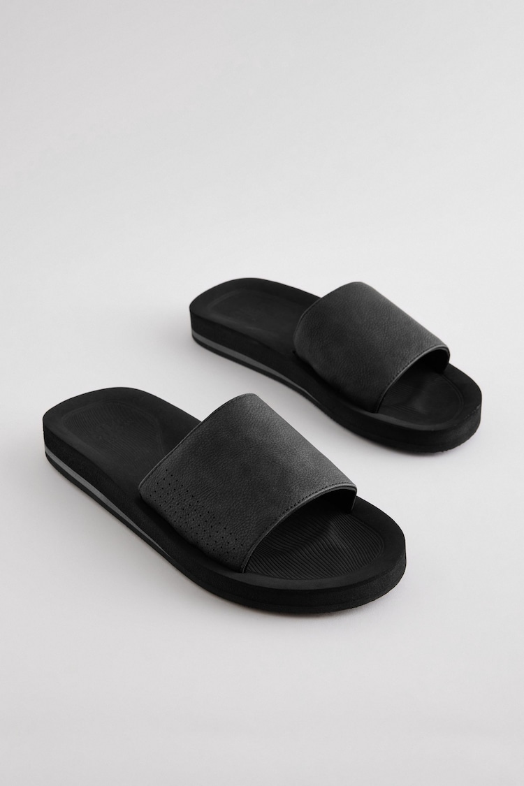 Negro - Chanclas de Flex Motion - Imagen 1 de 1