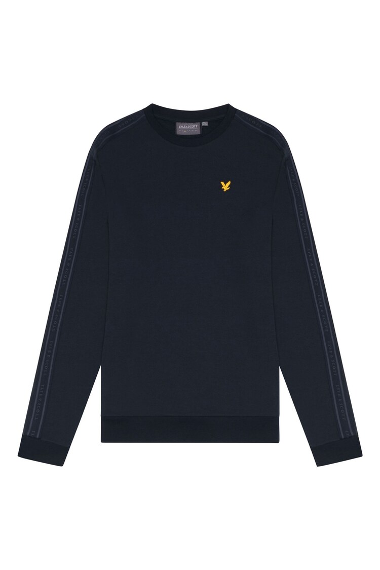 Lyle & Scott Blue Crew Neck Sweatshirt - Image 1 of 1