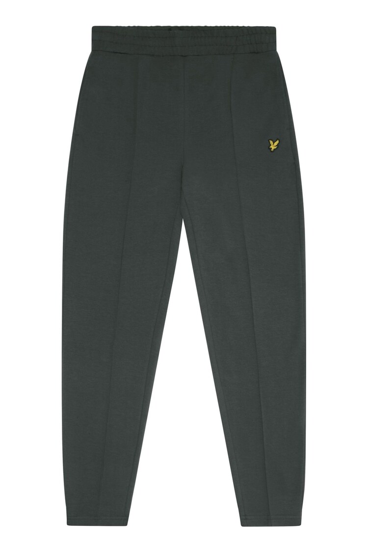Lyle & Scott Grey Pintuck Interlock Joggers - Image 1 of 1