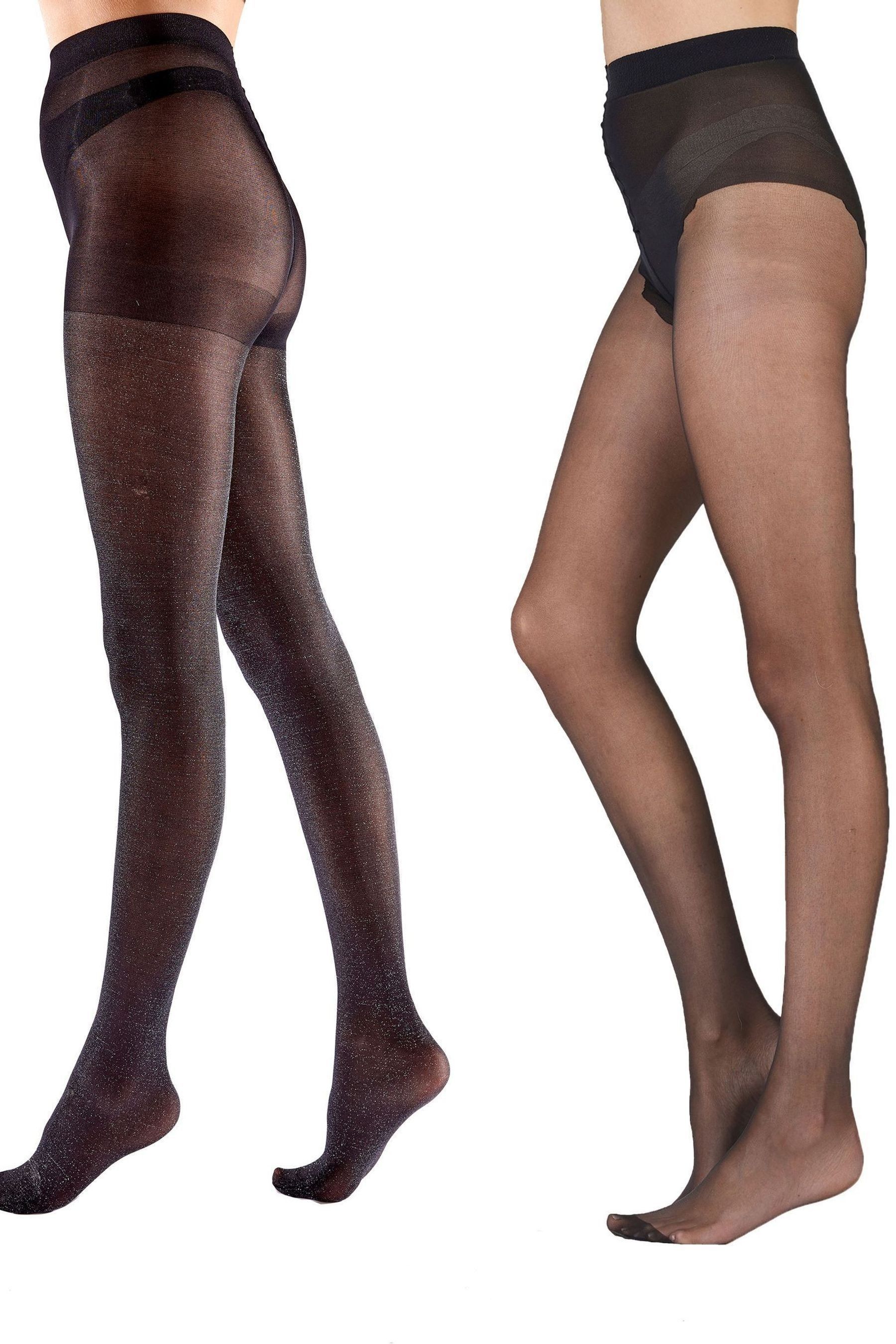 10 denier black tights best sale