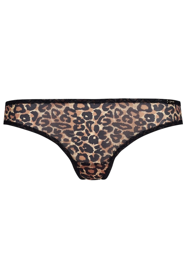 Gossard Анималистический принт Glossies Leopard Thong - Image 1 of 1