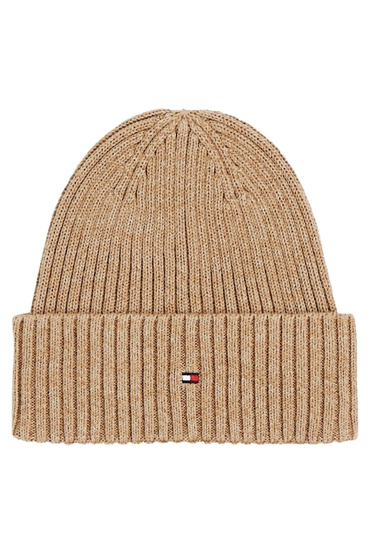 Tommy Hilfiger Natural Cotton Cashmere Beanie - Image 1 of 1