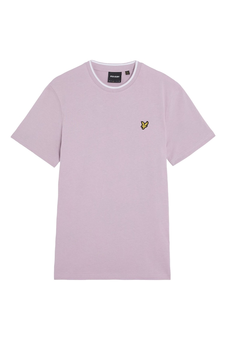 Lyle & Scott Purple Tipped T-shirt - Image 1 of 1