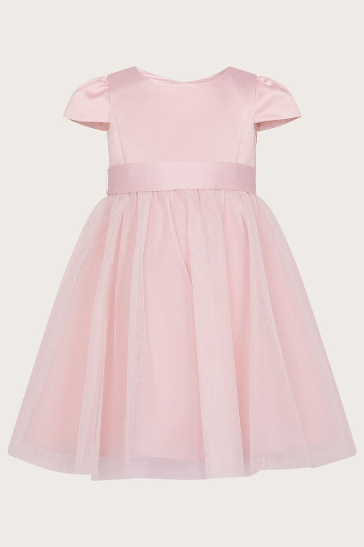 Monsoon Pink Baby Tulle Bridesmaid Dress - Image 1 of 1