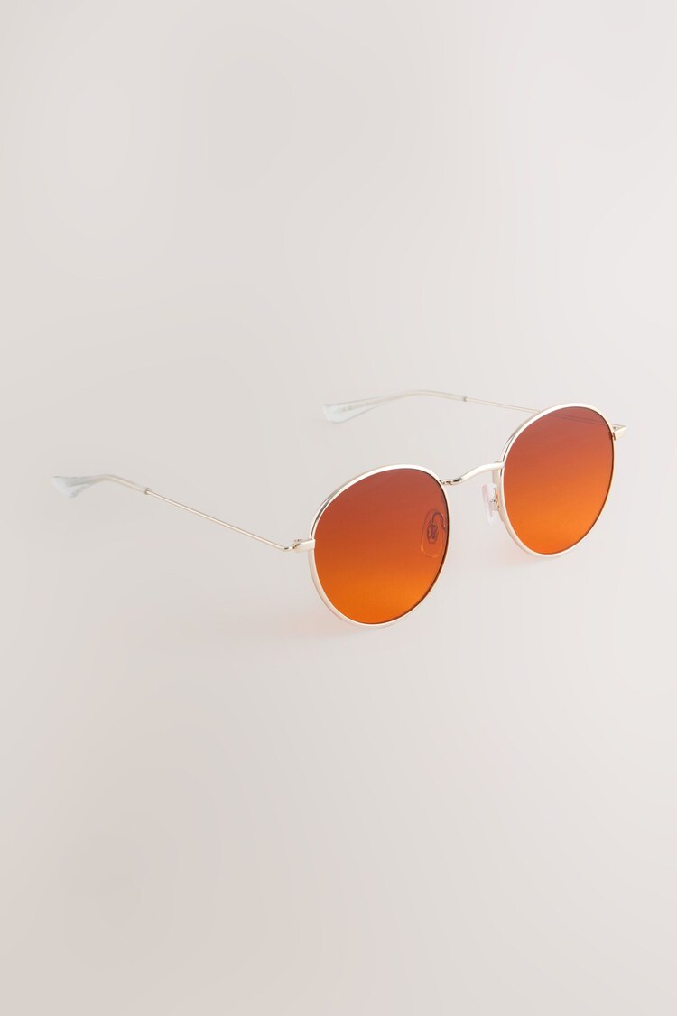 Gold Orange - Круглые солнцезащитные очки - Изображение 1 из 1