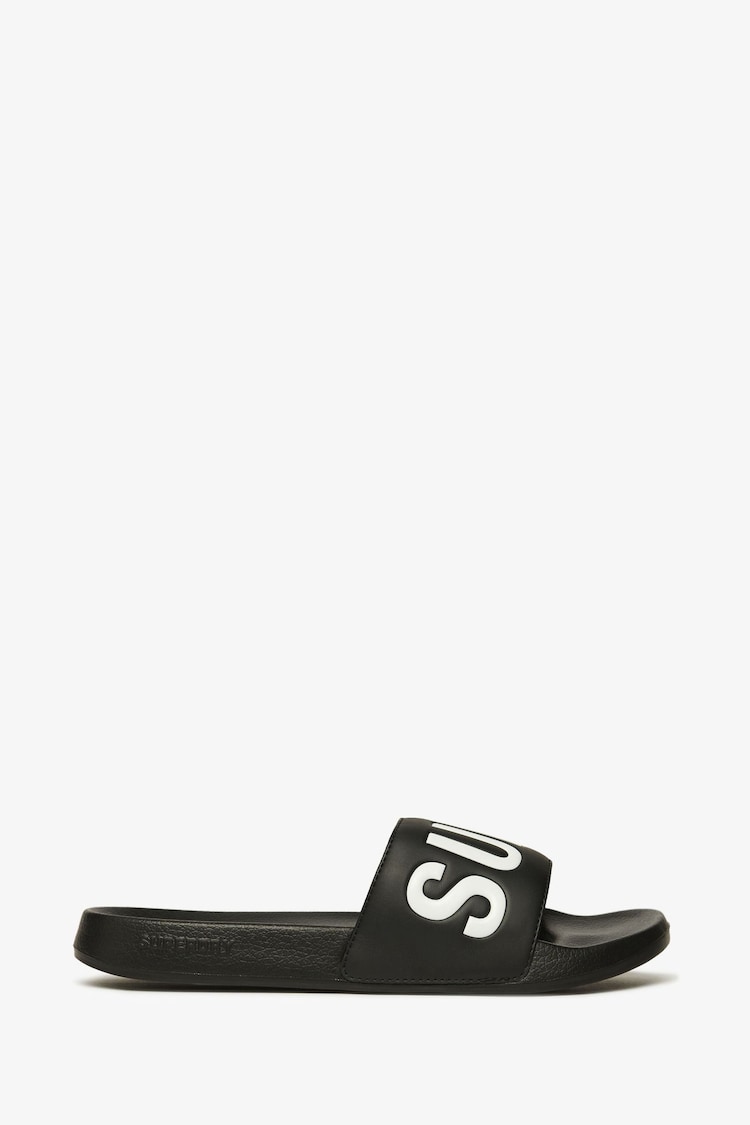 Superdry Core Graphic Pool Sliders - Imagen 1 de 1
