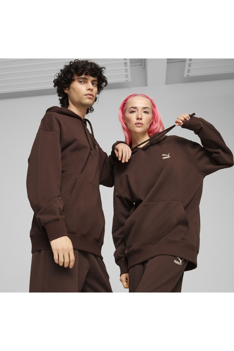 Puma Brown Unisex Better Classics Hoodie - Image 1 of 1