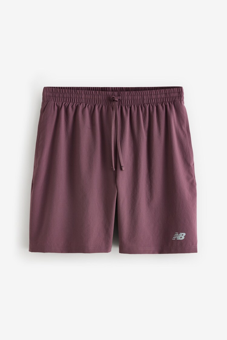 New Balance Plum Purple Mens Sport Essentials 7" Shorts - Image 1 of 1