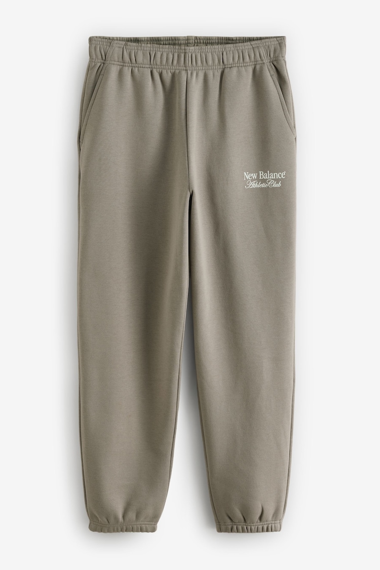 New Balance Khaki Green Womens Linear Heritage Joggers - Image 1 of 1