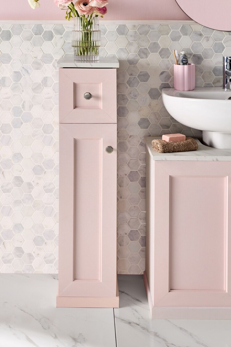 Pink Farnley Small Storage Console Cabinet - Image 1 of 1