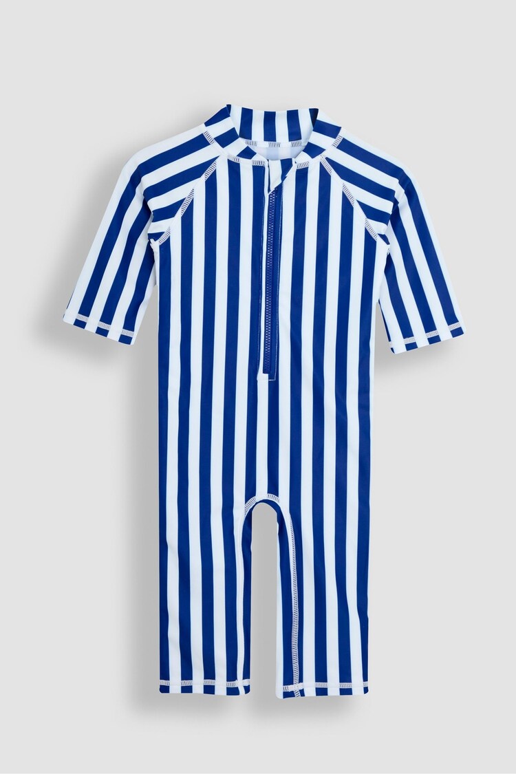 JoJo Maman Bébé Stripe Sun Protection Suit - Image 1 of 1