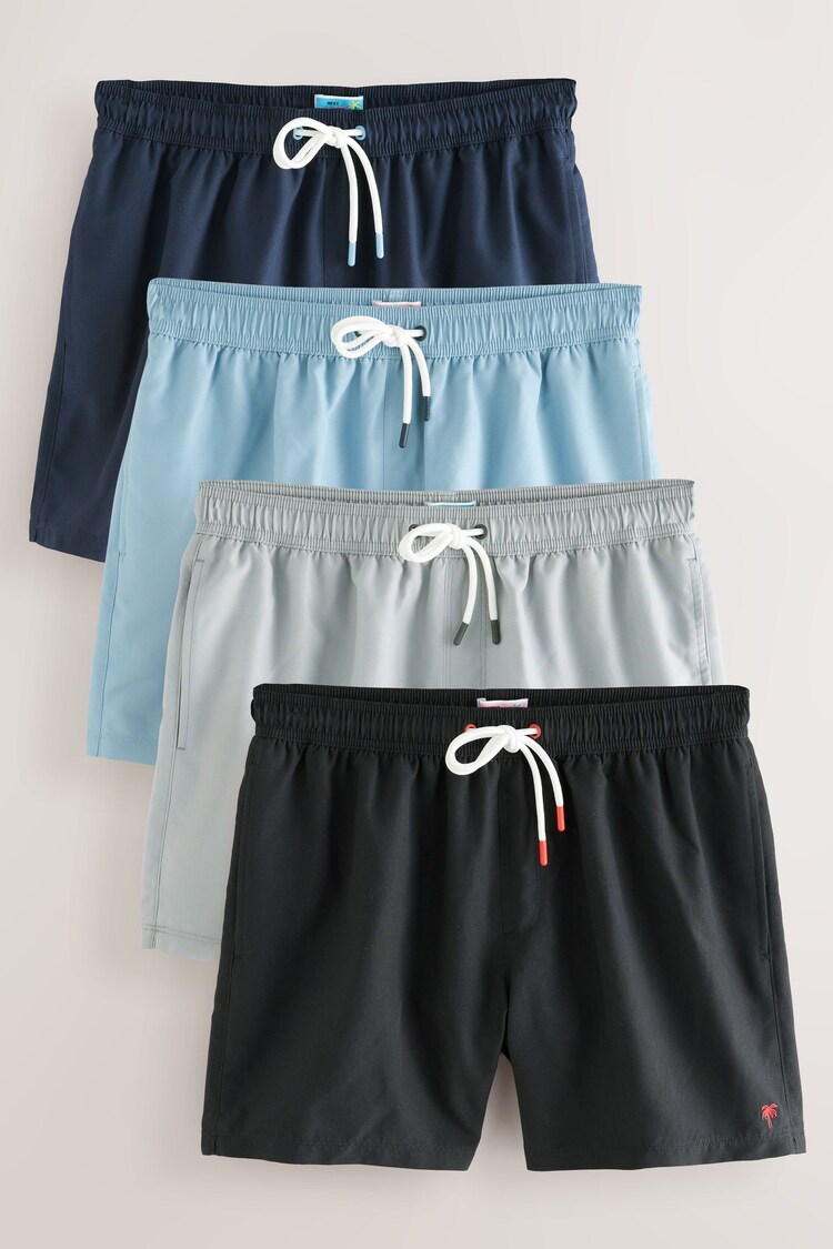 Core Essential Swim Shorts 4 Pack - Image 1 of 1