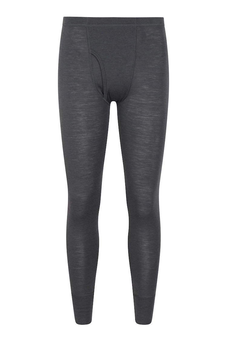 Mountain Warehouse Grey Mens Merino Thermal Neck And Joggers Set - Image 1 of 1