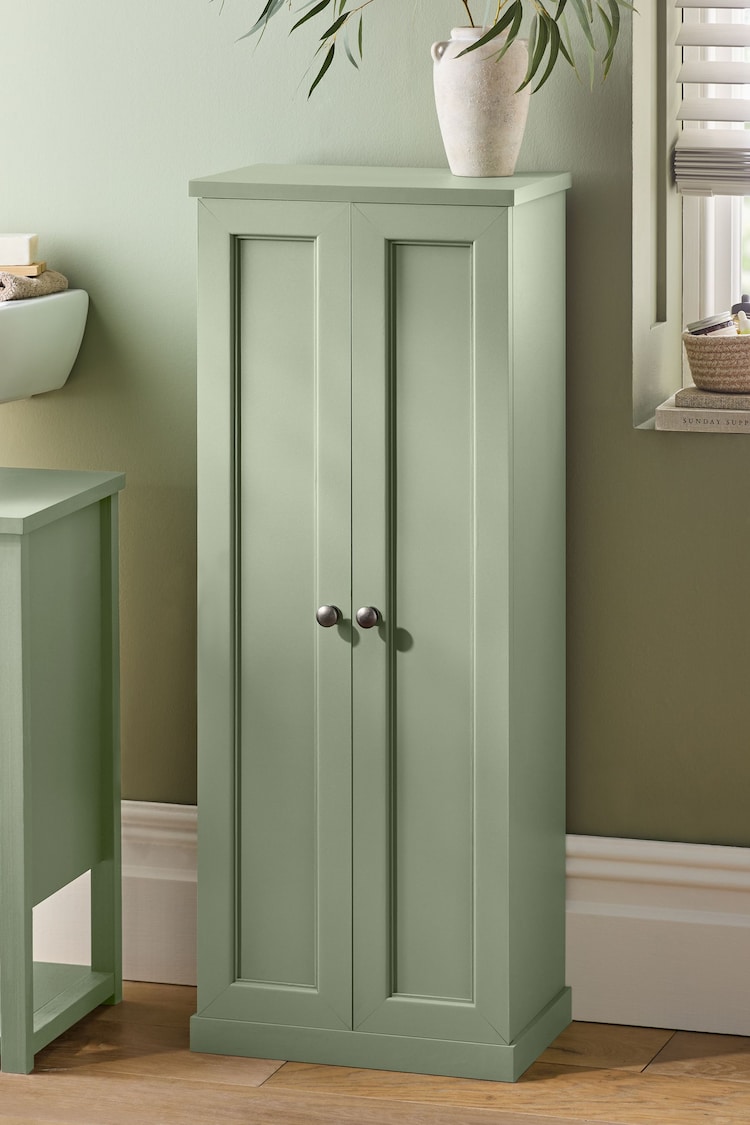 Green Sage Hampshire Storage Console - Image 1 of 1