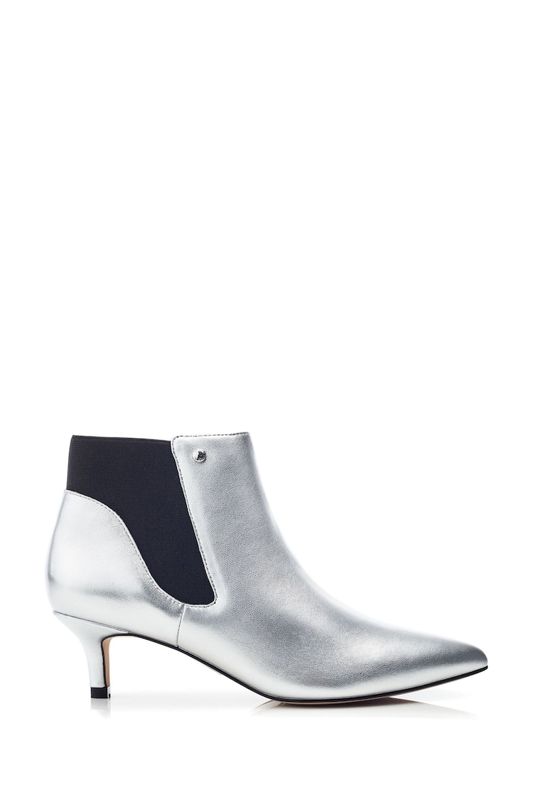 Moda in Pelle Qute Kitten Heel Chelsea Black Boots - Image 1 of 1