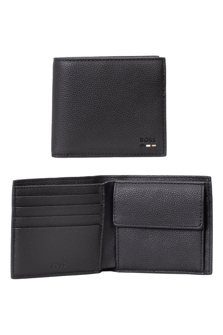 BOSS Black Signature Logo Ray Billfold Wallet - Image 1 of 1
