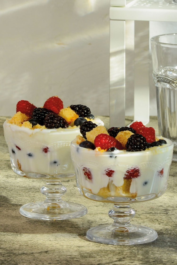 Artland Set of 4 Clear Pearl Ridge Mini Trifle Bowls - Image 1 of 1