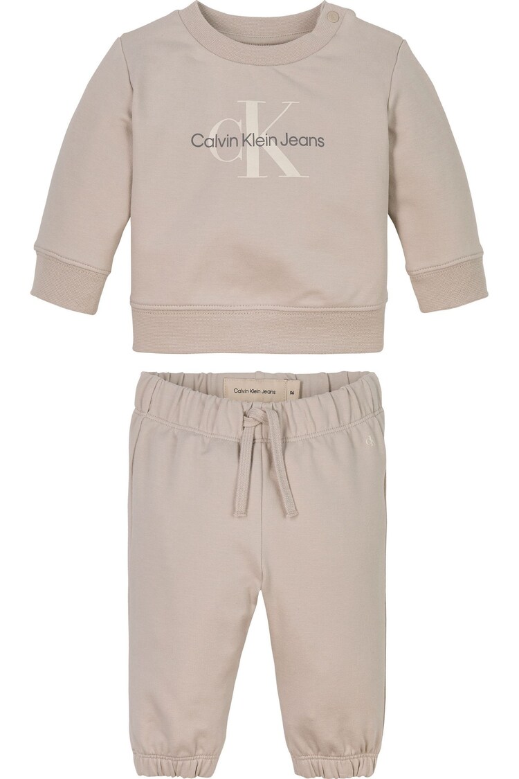 Chándal de felpa para recién nacido de Calvin Klein - Imagen 1 de 1