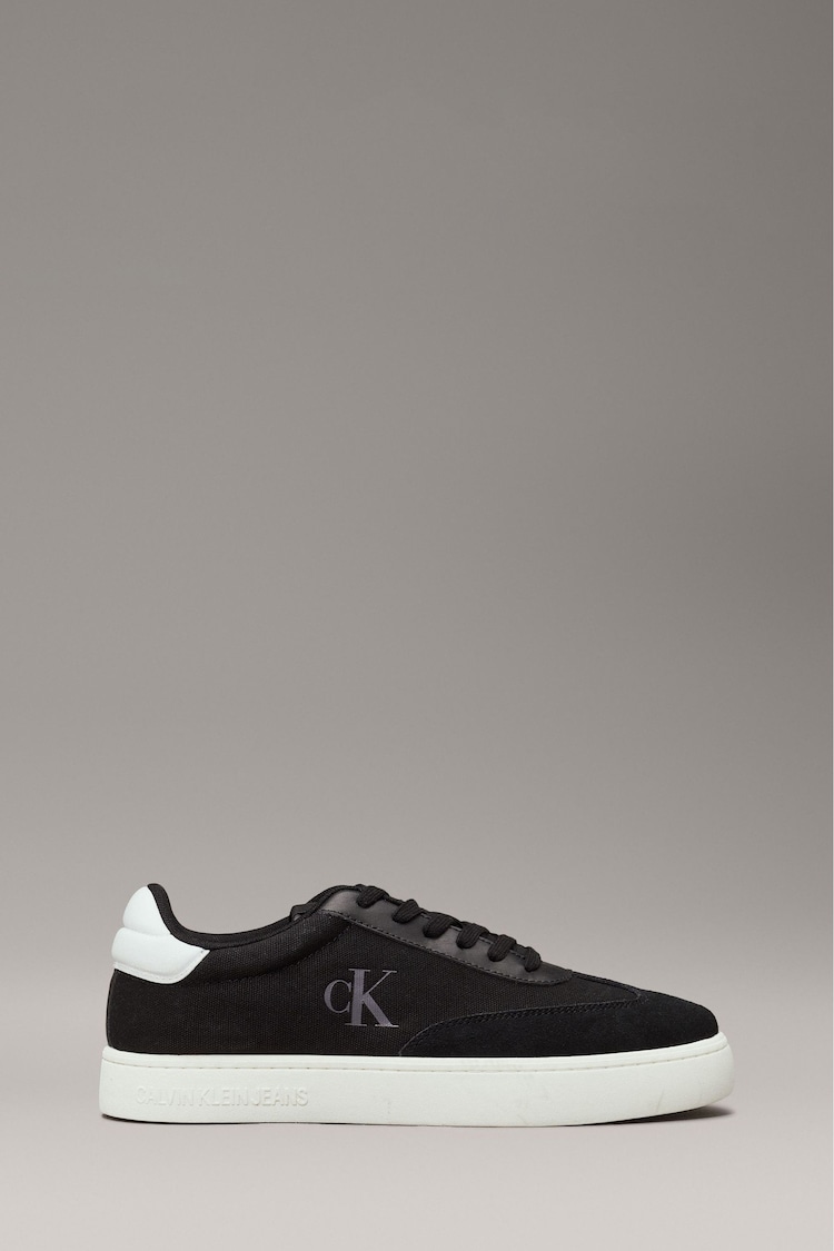 Calvin Klein White Classic Cupsole Low Trainers - Image 1 of 1