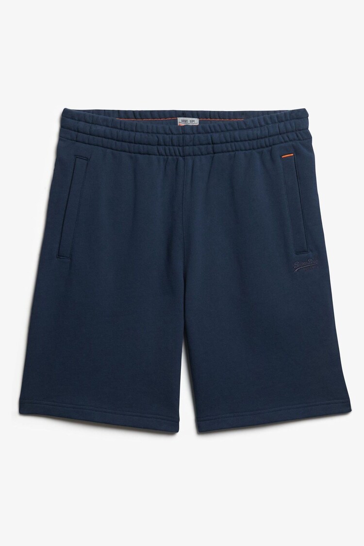 Superdry Navy Essential Logo Jersey Shorts - Image 1 of 1