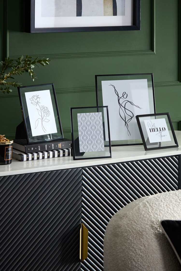 Black Monaco Metal Photo Frame - Image 1 of 1