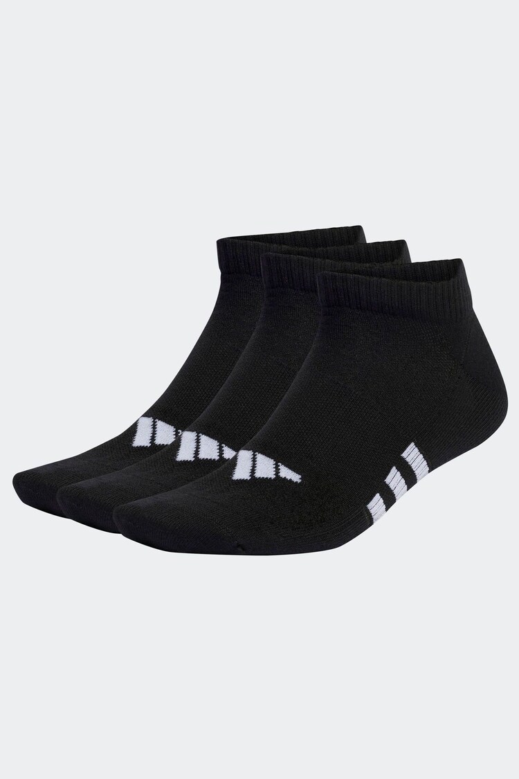 adidas Black Performance Light Low Socks 3 Pack - Image 1 of 1