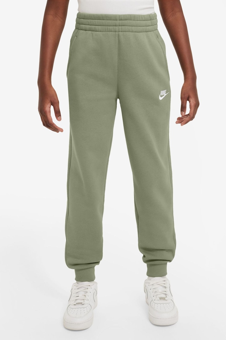 Nike Oil Green Club Fleece Joggers - Image 1 of 1