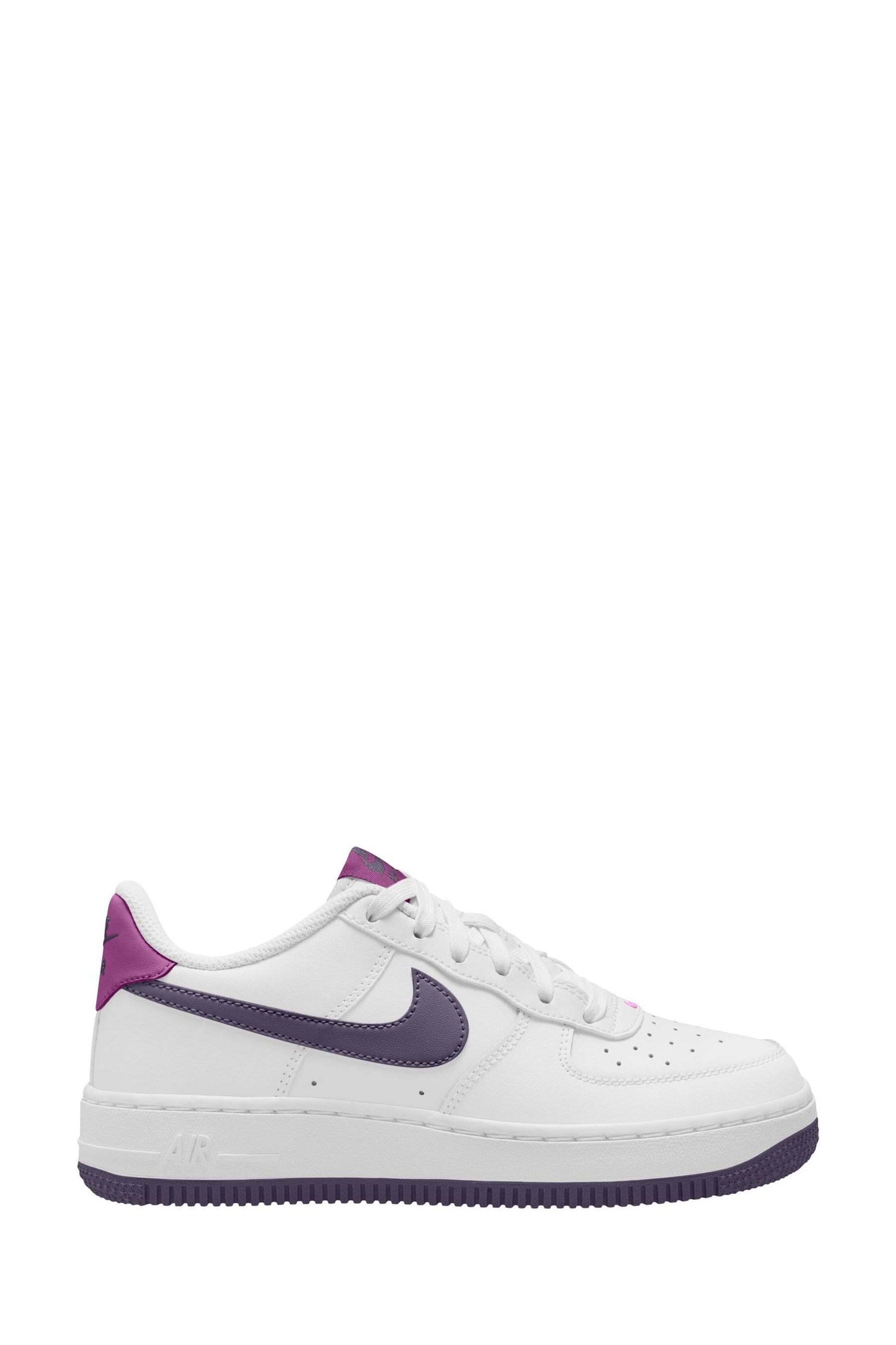 nike white air force 1 trainers youth