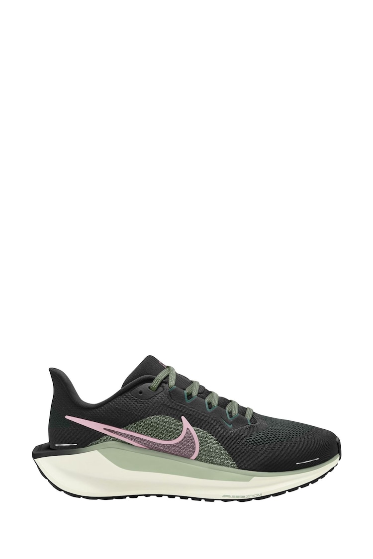 Nike Dark Green Pegasus 41 Road Running Trainers - Image 1 of 1
