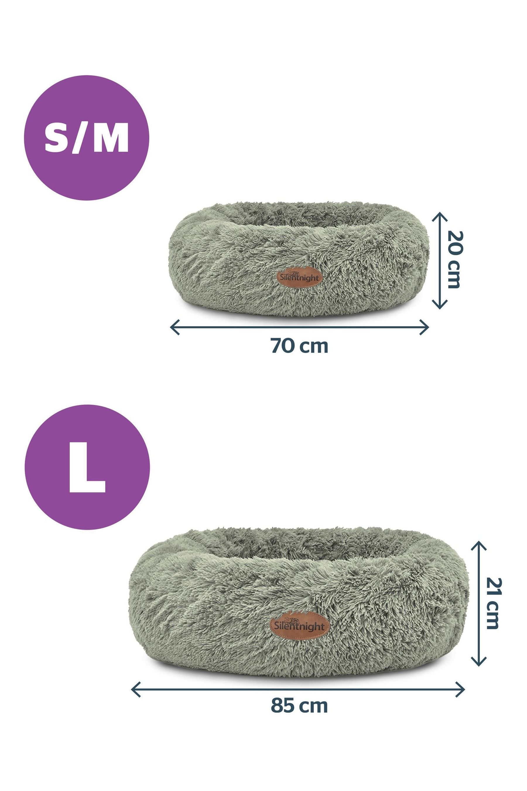 Buy Silentnight Green Calming Donut Pet Bed from the Next UK online shop