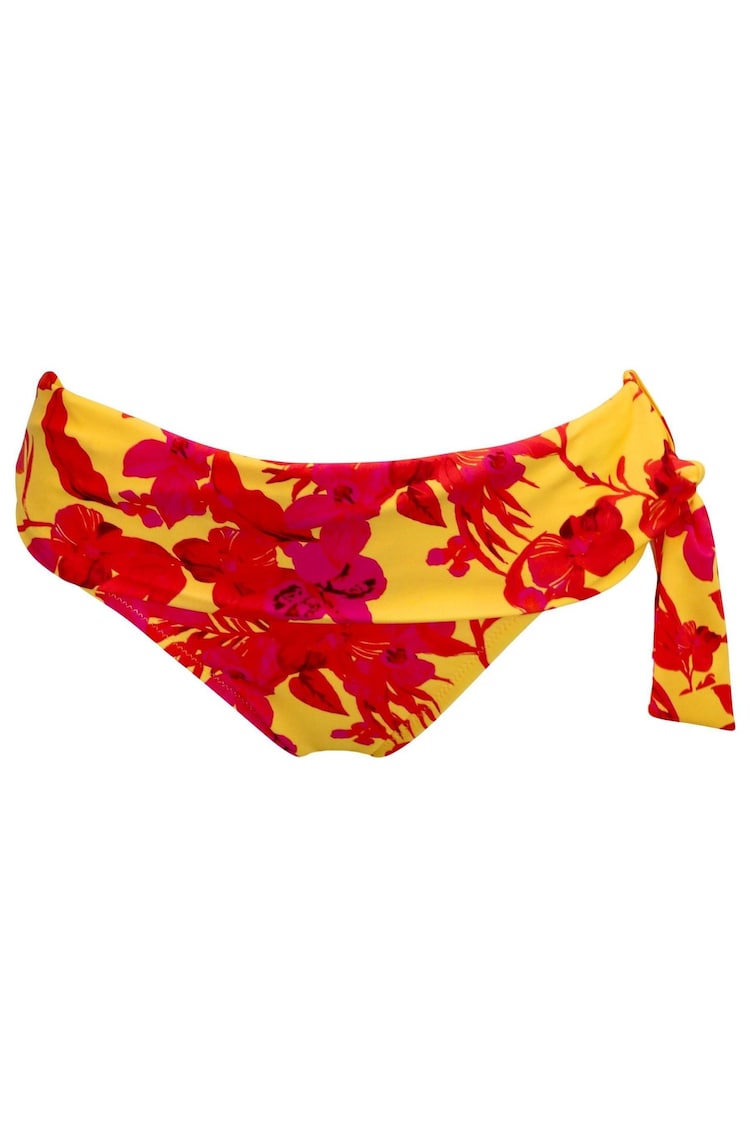 Amarillo - Braguitas de bikini con diseño de ondas térmicas de Pour Moi - Imagen 1 de 1