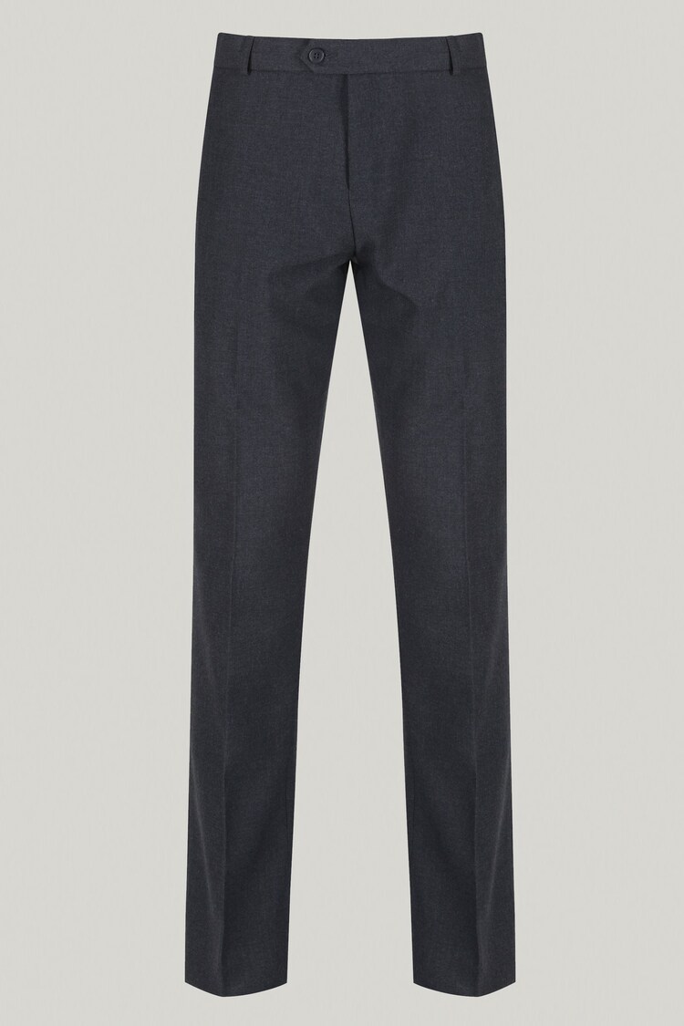 Trutex Senior Boys Slim Leg Grey School Trousers - Image 1 of 1