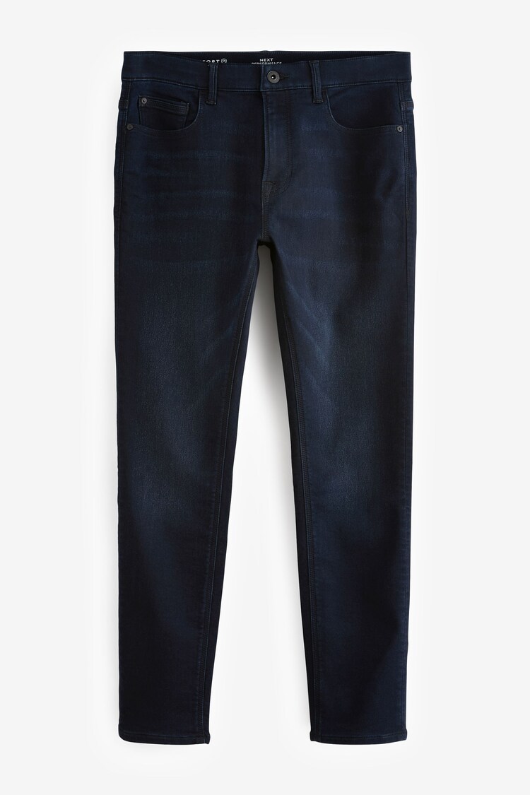 Blue Deep Skinny Fit Comfort Stretch Jeans - Image 1 of 1