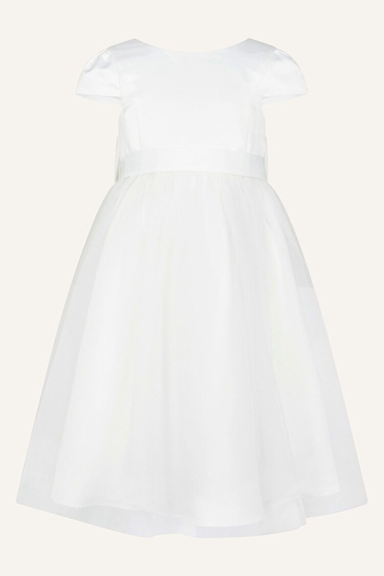 Blanco - Vestido de dama de honor de tul de Monsoon - Imagen 1 de 1
