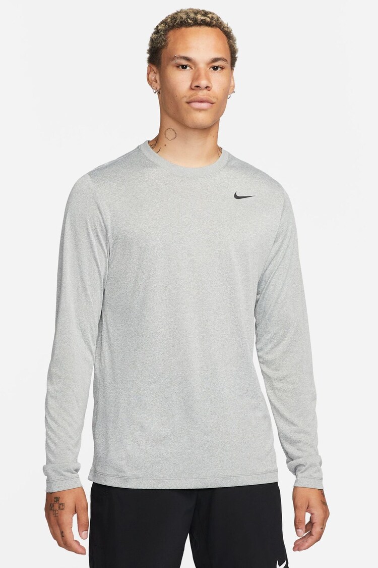 Nike Grey Dri-FIT Legend Training T-Shirt - Image 1 of 1