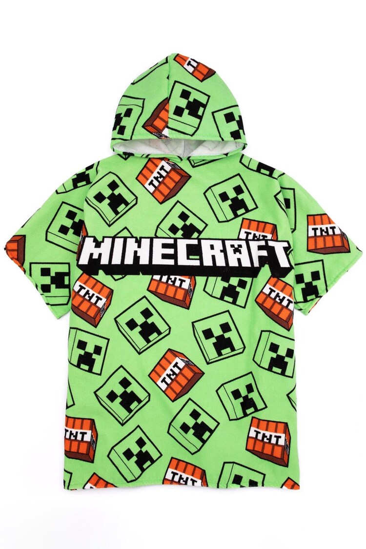 Vanilla Underground Green Boys Licencing Towel Poncho - Image 1 of 1