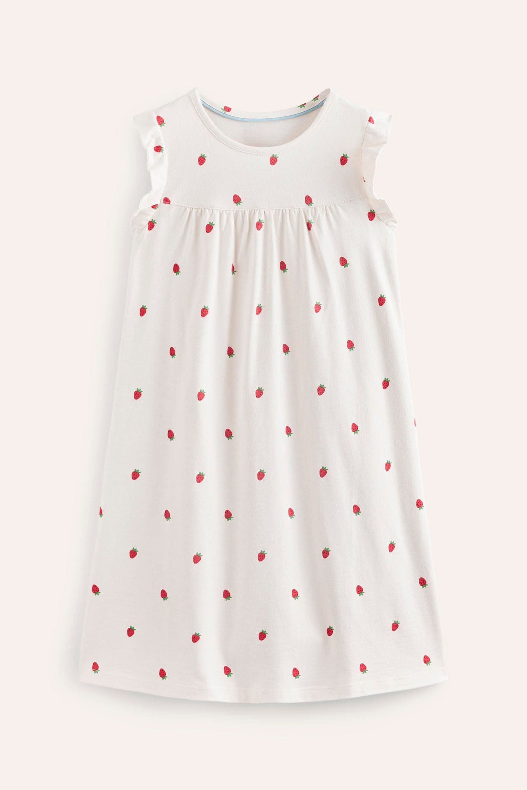 Buy Boden Cream Strawberry Short-Sleeve Nightie from the Next UK online ...