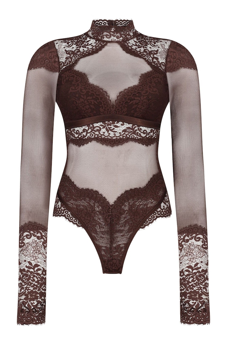 Hunkemöller Emily Brown Bodysuit - Image 1 of 1