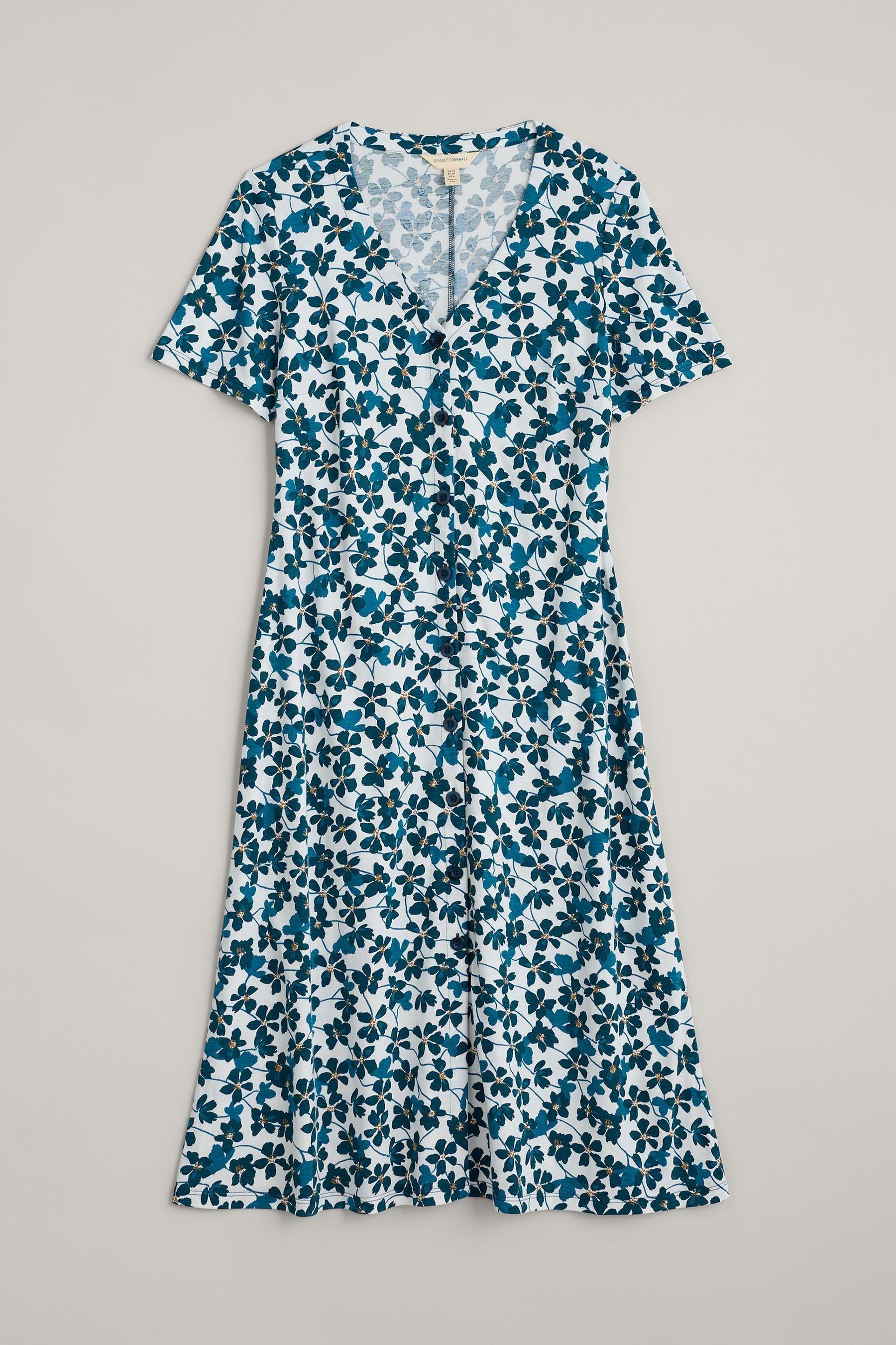 Buy Seasalt Cornwall Blue Lilian Dress from Next Ireland