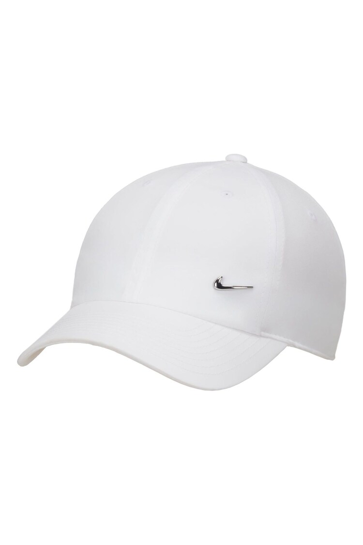 Bela brez rokavov - Nike kapa s kovinsko kapo Nike Dri-FIT Club Unstructured Metal Swoosh - Slika 1 iz 1