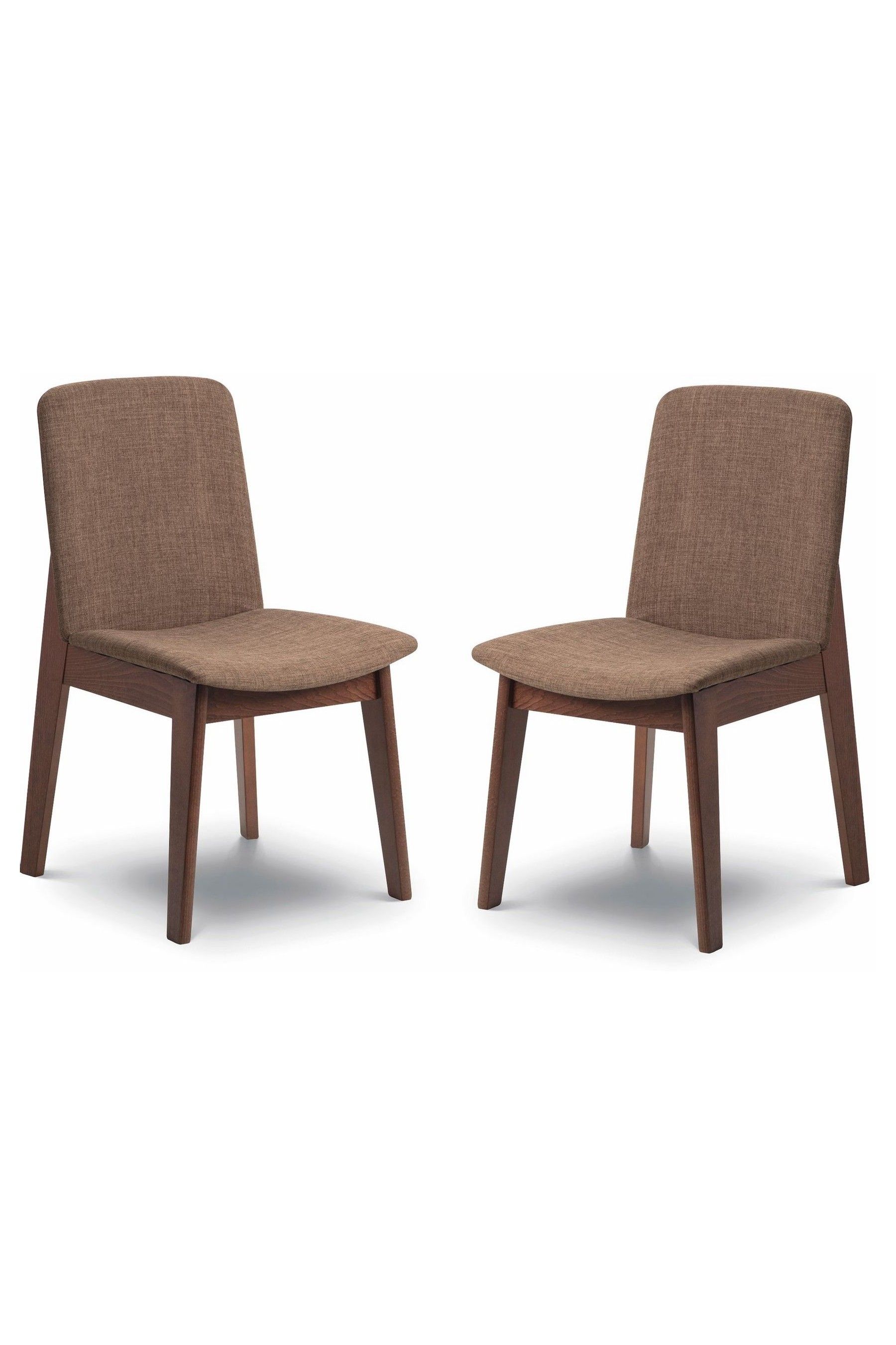 Buy Julian Bowen Walnut Kensington Dining Chairs Set Of 2 from the Next UK online shop