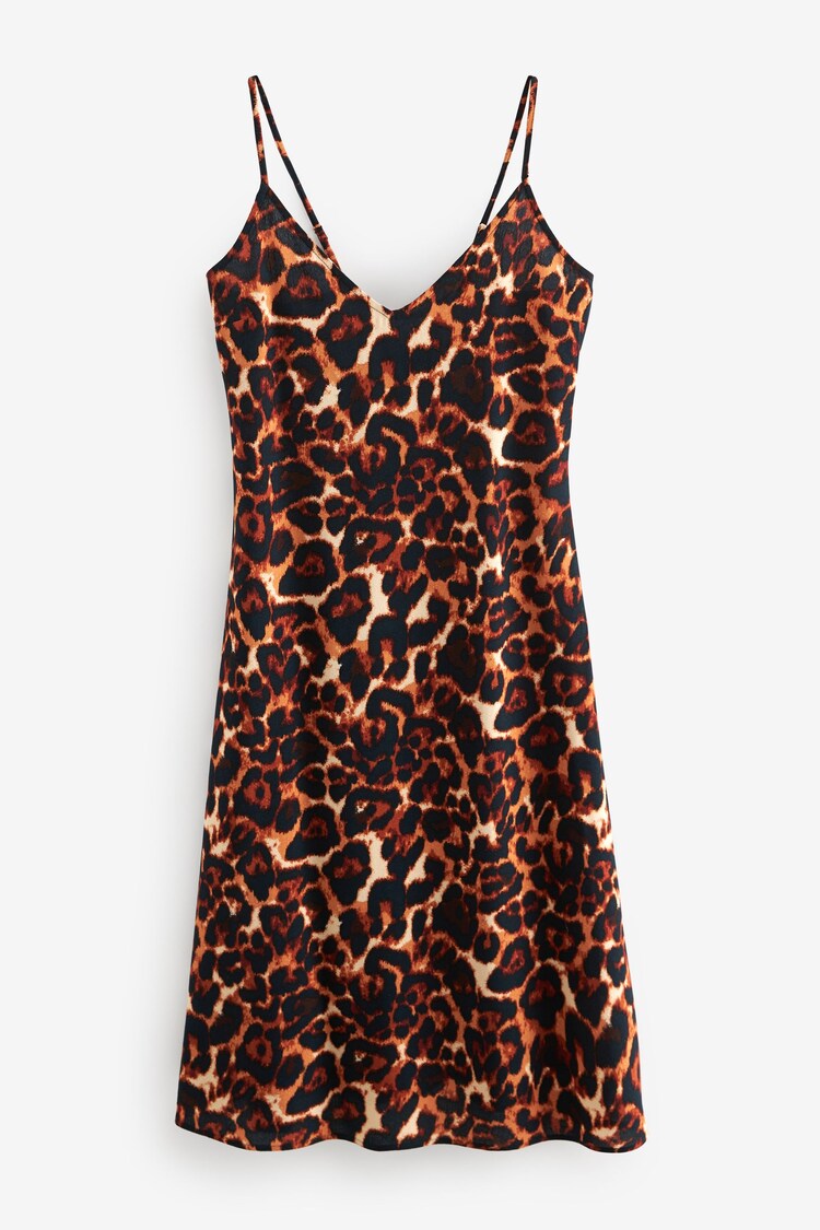 Animal Midi Slip Summer Dress - Image 1 of 1